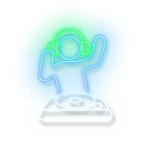 dj disc jockey neon cordoba