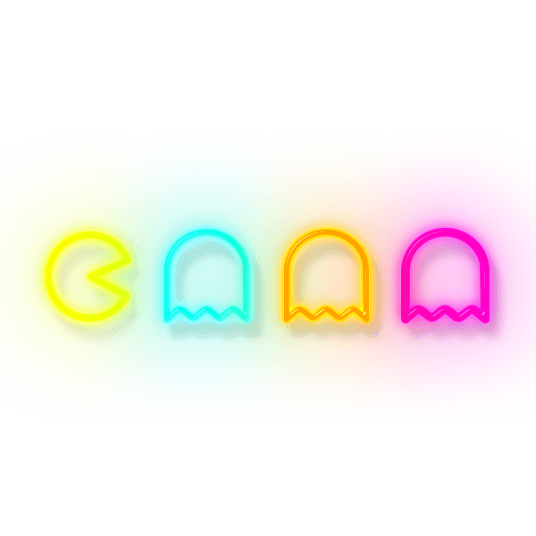 Pac-Man Neon NEON ART - Figuras en neón flexible en Cordoba